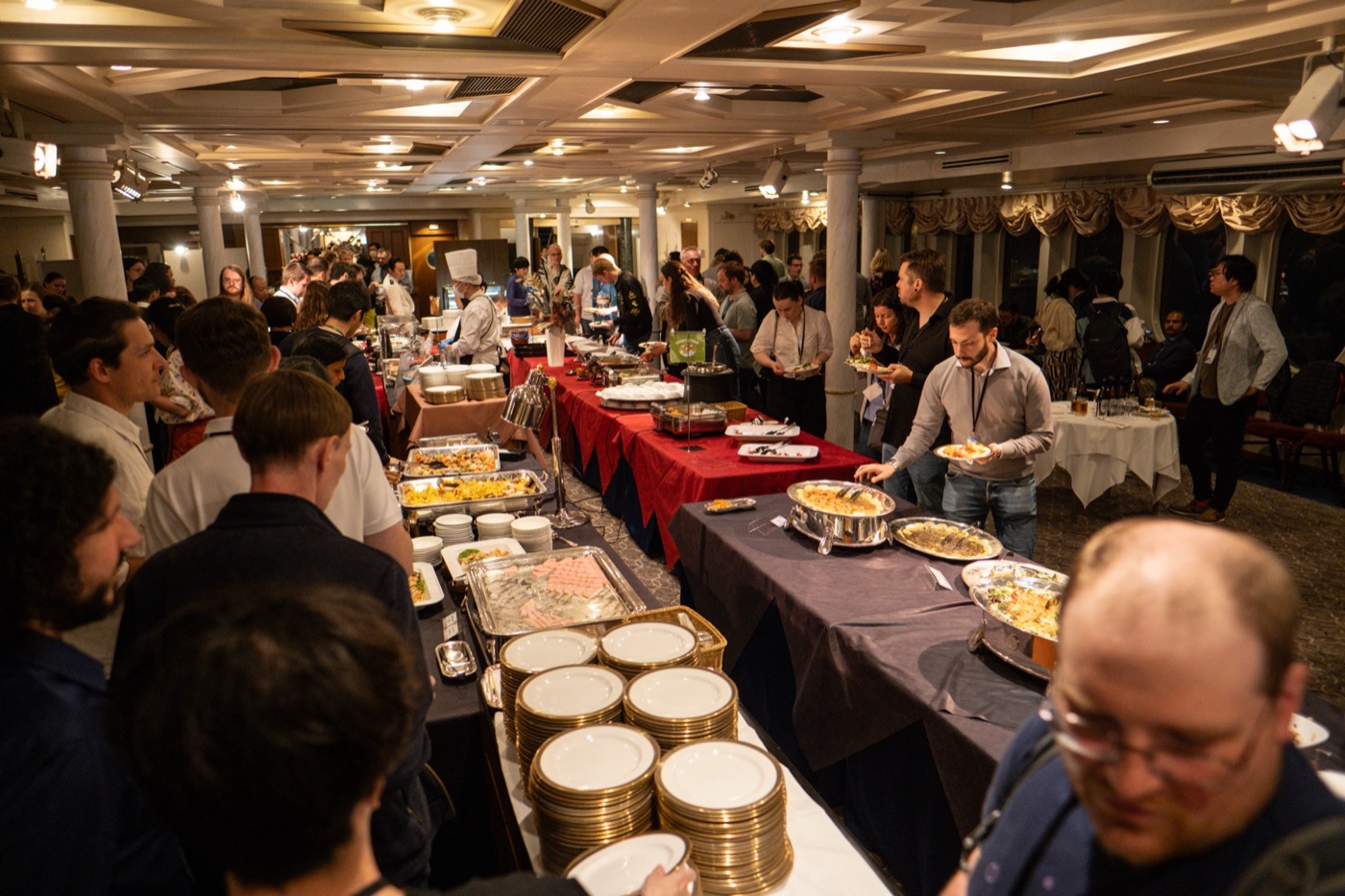 Conference banquet, ACM ETRA 2025