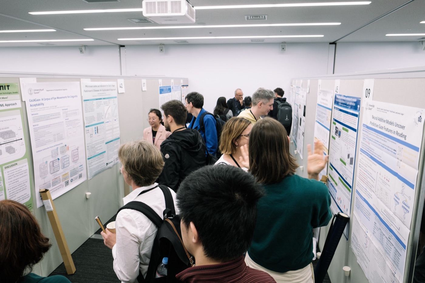 Poster session at ACM ETRA 2025