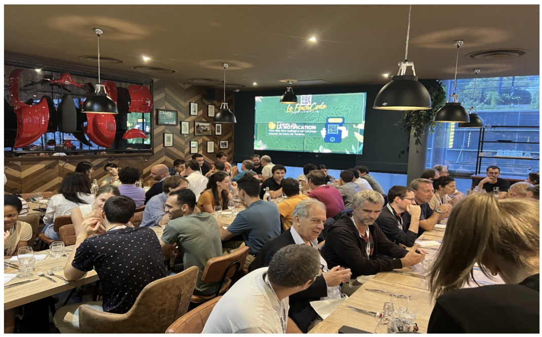 Conference dinner of CBMI 2023 in Orléans